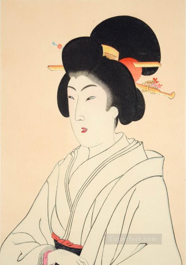 真の美人 1898年 豊原周信 日本人油絵